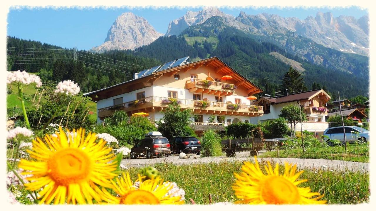 Apart Ursus Hinterthal Maria Alm am Steinernen Meer Exterior foto